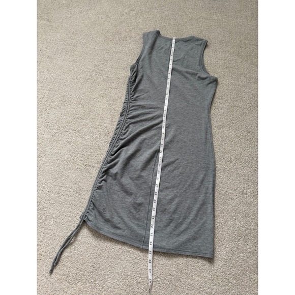 Lululemon Cinch It Dress Heathered Medium Grey - Picture 9 of 9